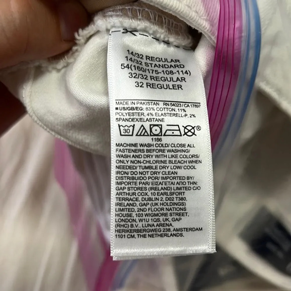 NWT Gap Universal Leggings High Stretch Super Skinny hip and Thigh size 14/32R - Picture 7 of 7